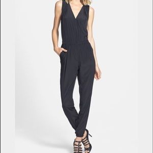 Halogen brand new black pantsuit, XS Petite