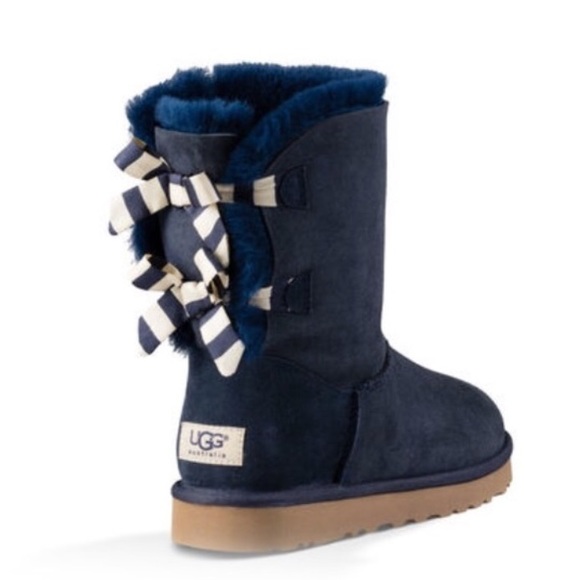 Uggs Bailey Bow Navy Uggs Bailey Bow Navy