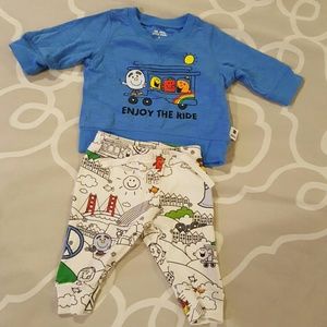 Baby Gap Mr Men Little Miss outfit