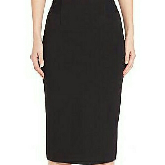 DVF Diane von Furstenberg black pencil skirt