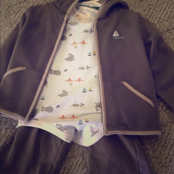 Janie and Jack Baby Whale Set