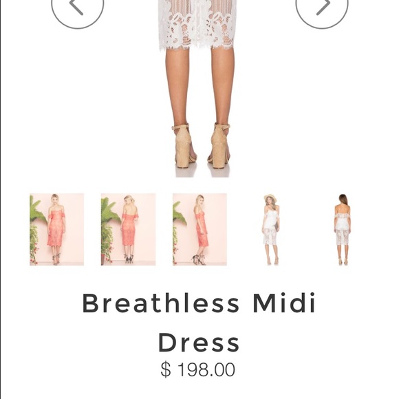 Breathless Midi Dress - Picture 3 of 4