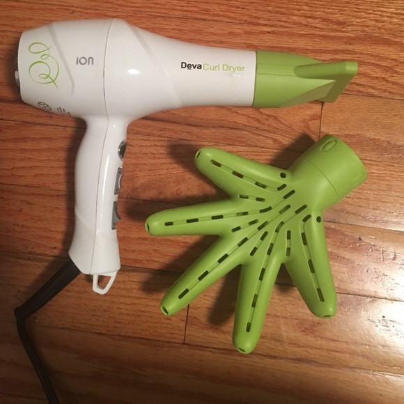 DevaCurl Dryer, defuser, straighter attachment