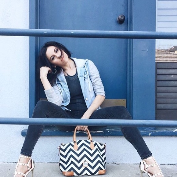 Dooney&Burke Chevron Bag Orginally: $158.00 I