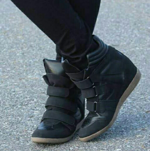Shoes - SALE! Size 9.5 wedge sneakers