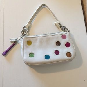 Rare Couch Polka Dot Purse