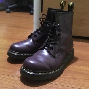 Purple Dr. Martens