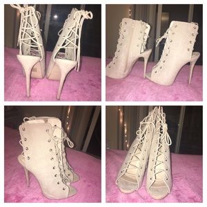 Lace Up Heels