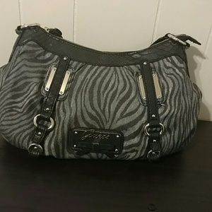 Guess Purse, zebra print