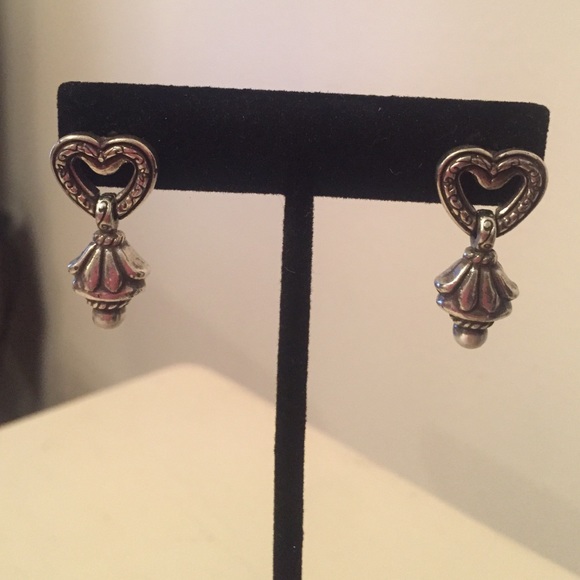Brighton heart earrings