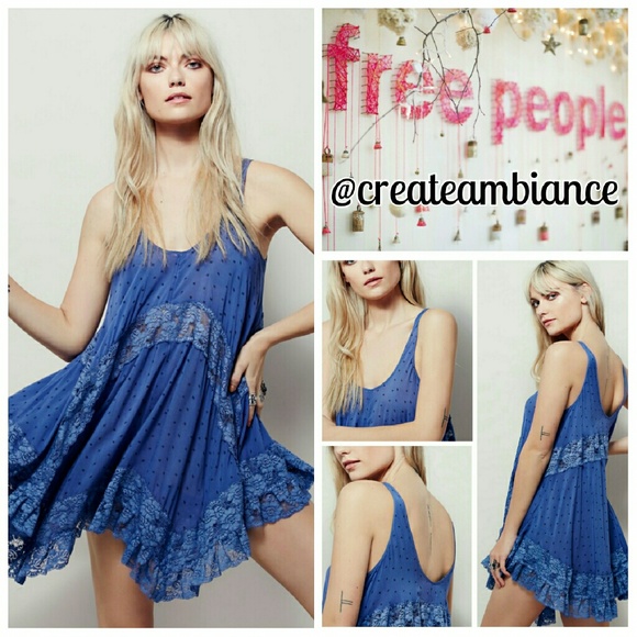 Free People Swing Lace Slip Dress