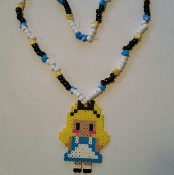 Alice in wonderland necklace