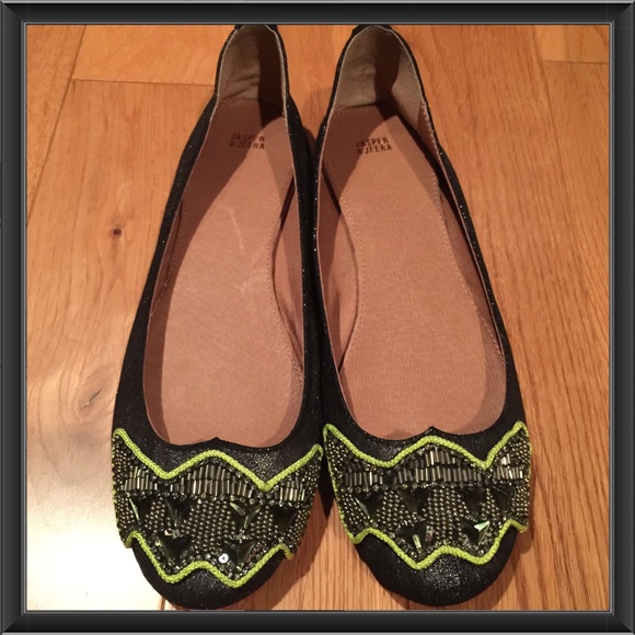 Anthropologie Round-toe flats by Jasper & Jeera ✨ - Picture 1 of 4