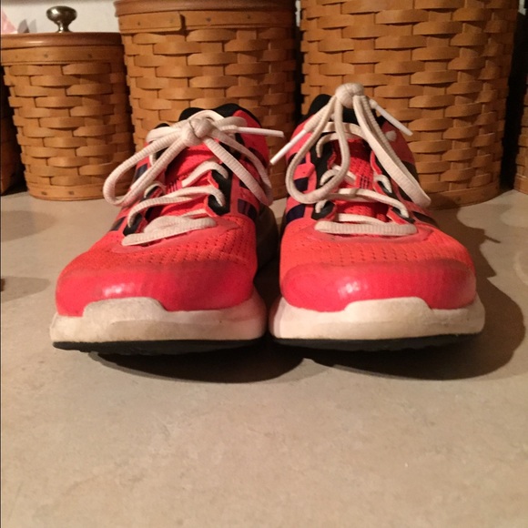 Pink adidas sneakers