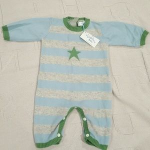 100% Cashmere Stellina Putino Playsuit