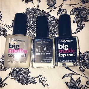 Sally Hansen nail polish trio