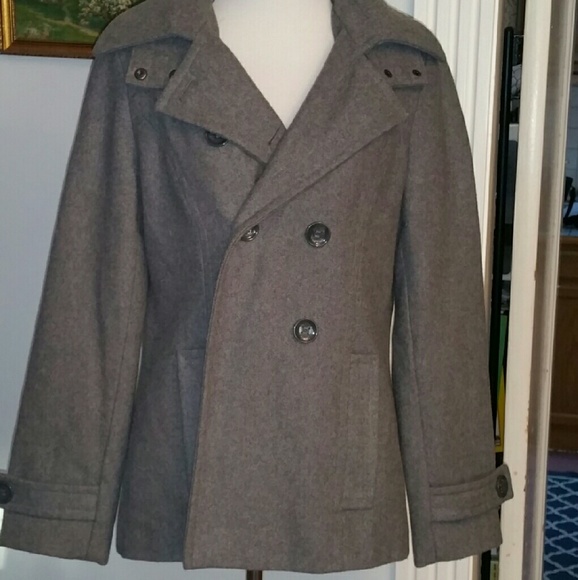 Calvin Klein Peacoat grey with hood