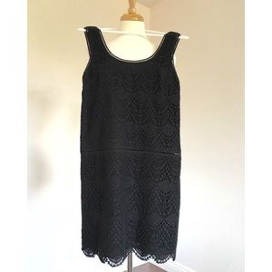 Juicy Couture Black Conton Lace dress