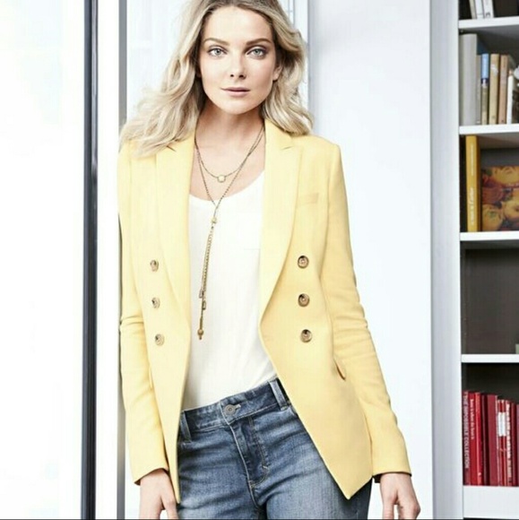 NWT Canary Yellow Trophy Jacket/Blazer