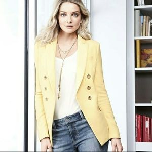 NWT Canary Yellow Trophy Jacket/Blazer