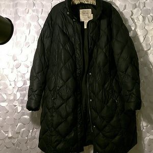 Eddie Bauer long down jacket