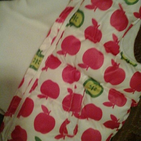 HOST PICK 🍎 Apples GALORE on a cute puffer vest! - Picture 4 of 4