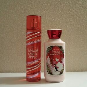 Bath and Body Works - Winter Candy Apple Set