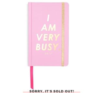 BAN.DO 17 MONTH AGENDA - I AM VERY BUSY, CARNATION