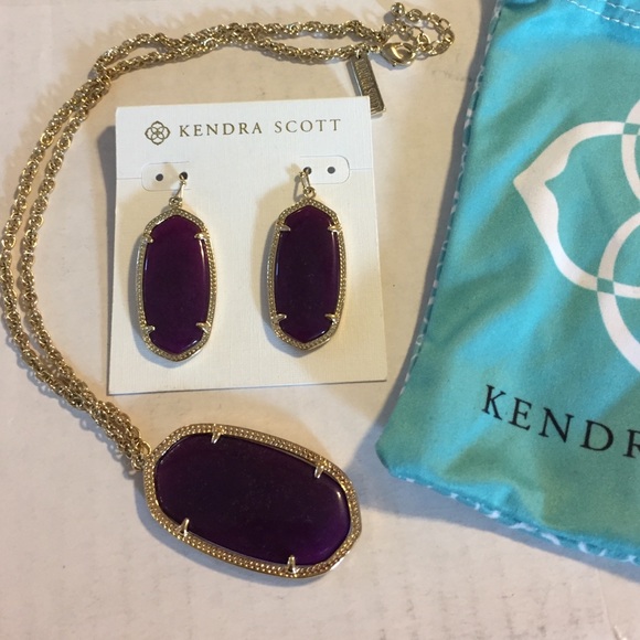 Kendra Scott Jewelry - Vintage Kendra Scott Purple 💜