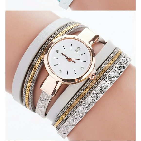 Brand new beautiful white  gold Fashion watch - Picture 2 of 3