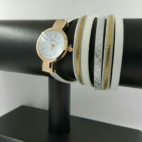 Brand new beautiful white  gold Fashion watch - Picture 3 of 3