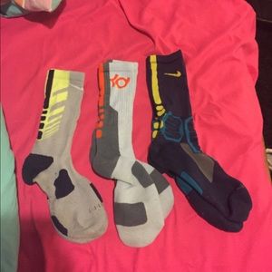 3 pairs of Nike Elites