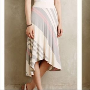 Hi-low soft skirt from anthropologie