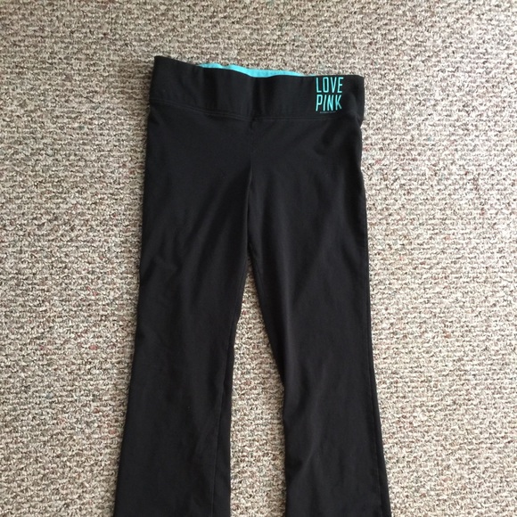 Victoria secret pink boot cut yoga pants