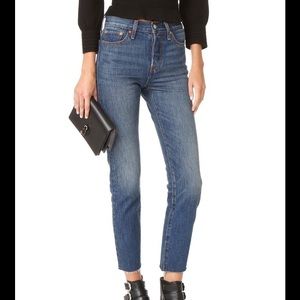 Levi's wedgie fit jeans classic tint