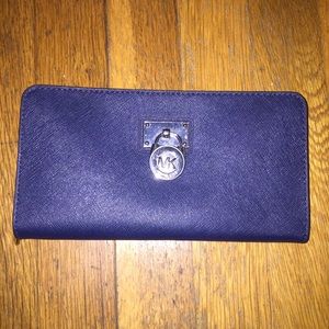 Michael Kors Navy Wallet