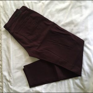 AG maroon jeans