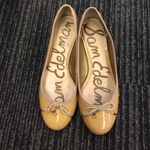 🎉SALE🎉Sam Edelman nude heel ballet shoe sz6