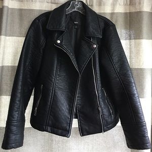 Mossimo faux leather motorcycle jacket.