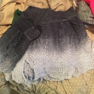 Free people lace shorts!