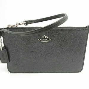 Black Coach Wristlet Glitter