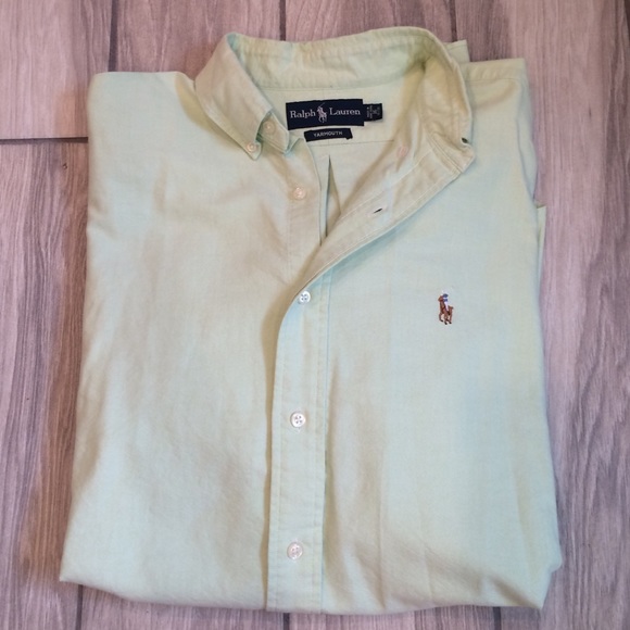 Men's Light Green Dress Shirt
