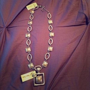 Necklace and magnetic slide attachment