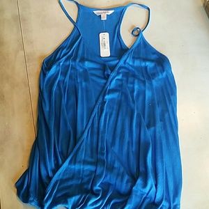 NWT!! Charming Charlie blue top