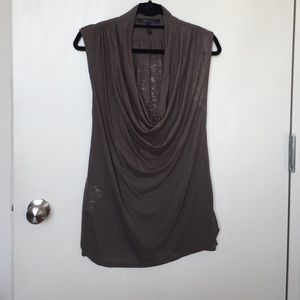 BCBG cowl knit top