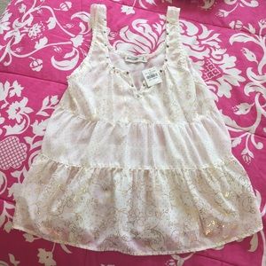 💘Abercrombie Sheer Sleeveless 💘