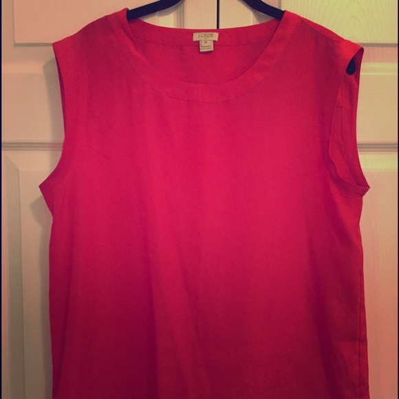J Crew Crimson Blouse