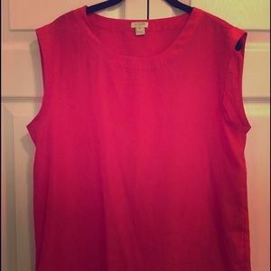 J Crew Crimson Blouse