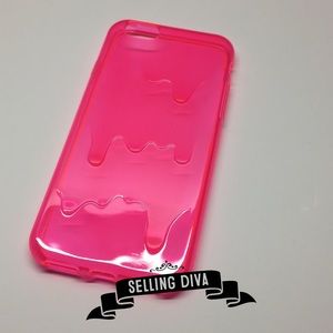 NEW iPhone 6/6s Pink Melted Drip Phone Case