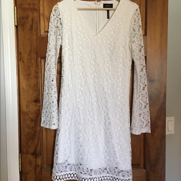 SHELLI SEGUL White lace dress - Picture 1 of 1